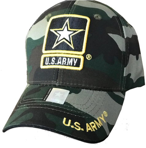 U.s. Army Hat Military Army Official Licensed Baseball (498x482), Png Download