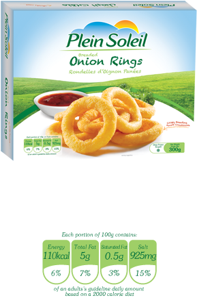 Breaded Onion Rings - Onion Ring (400x450), Png Download