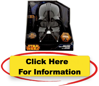 Star Wars Roleplay Toy Darth Vader Voice Changing Mask (400x350), Png Download