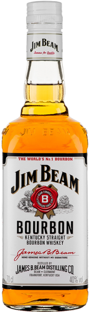 Jim Beam White Png (1000x1000), Png Download
