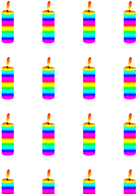 Happy Birthday Background, Candles, Happy Birthday - Birthday (522x700), Png Download