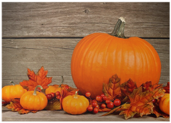 Bottom Border Of Colorful Autumn Leaves On A Rustic - Rustic Fall Backgrounds (400x400), Png Download