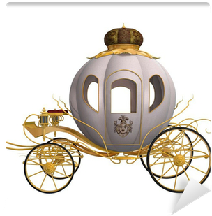 Cinderella's Carriage In White Background (400x400), Png Download