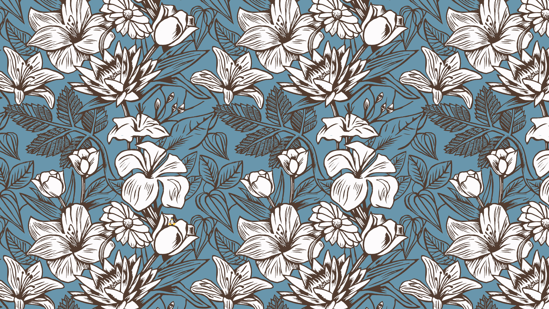 Us Vector Transparent Download - Niedliche Bunte Abstrakte Blumen Getränkeuntersetzer (1920x1080), Png Download