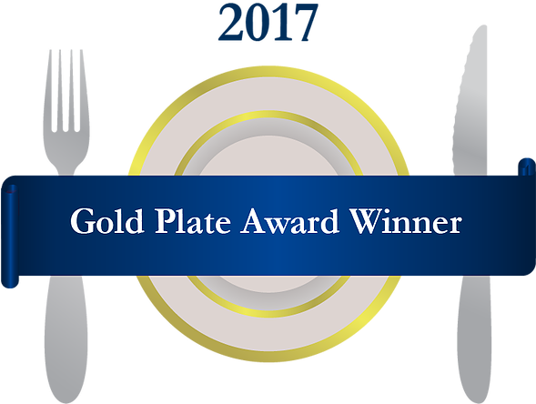 For More Information About The Gold Plate Award Visit - Mad Hatters (588x453), Png Download