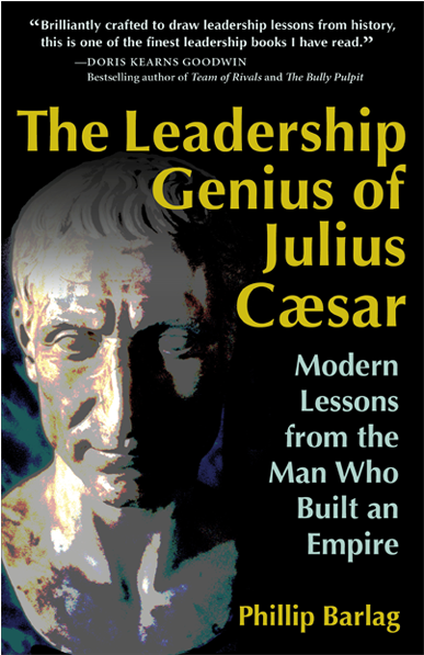 Book Promotional Images - Leadership Genius Of Julius Caesar By Phillip Barlag (600x600), Png Download