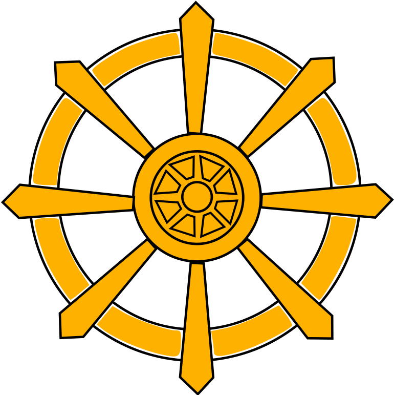 Dalma Wheel - Buddhism Clipart (800x800), Png Download