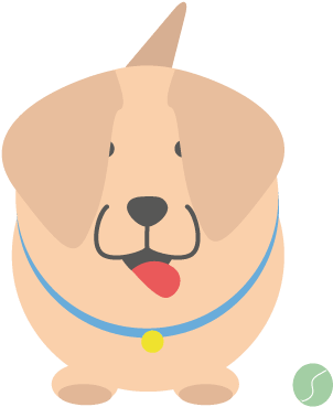 Happy Dog - Happy Dog Illustration Png (400x400), Png Download