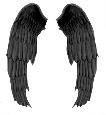Realistic Devil Wings Png All Photoscape & Photoshop - Demon Wings Psd (370x400), Png Download