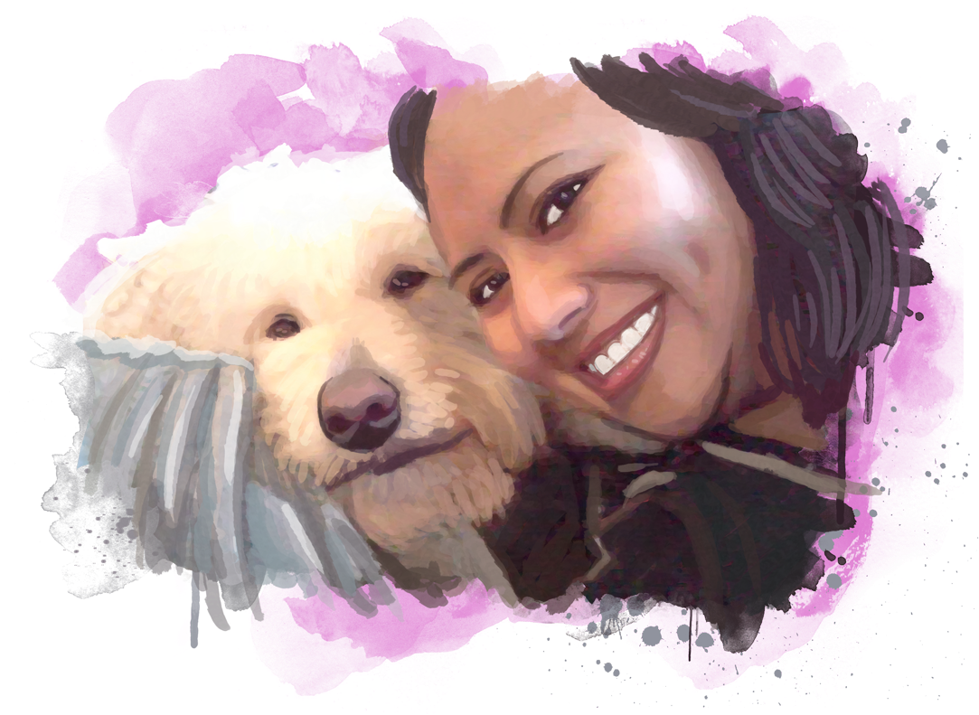Bella, A Happy Furry Client And Nancee, Anartfuldogger - Furry Fandom (1132x800), Png Download