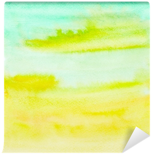 Color Strokes Watercolor Painting Art Wall Mural • - Painting (400x400), Png Download