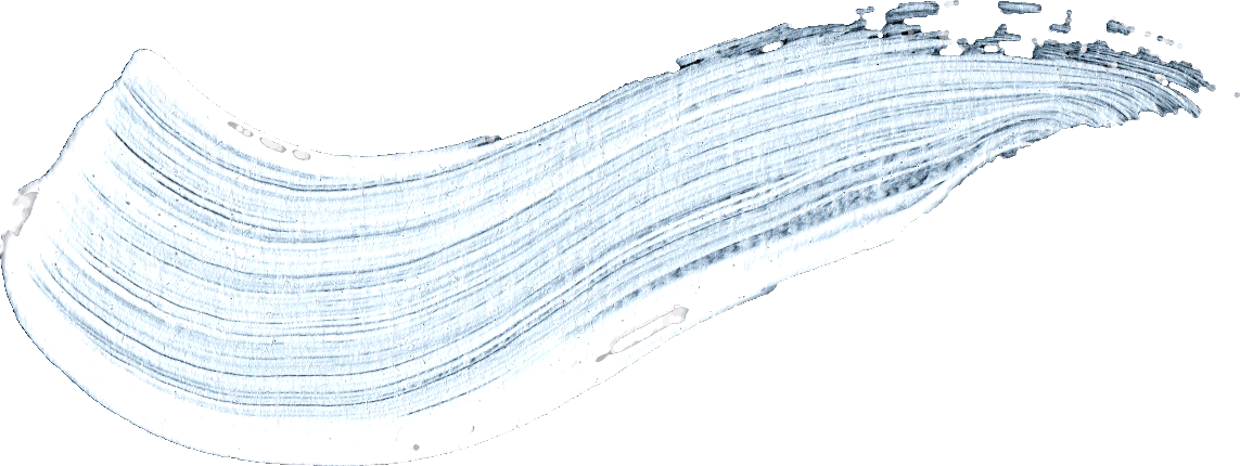26 White Paint Brush Stroke - Мазок Пнг (1143x430), Png Download