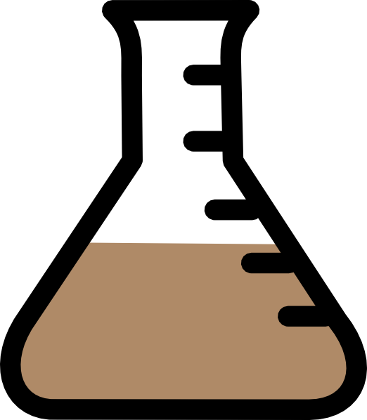 Small - Beaker Clipart (522x598), Png Download