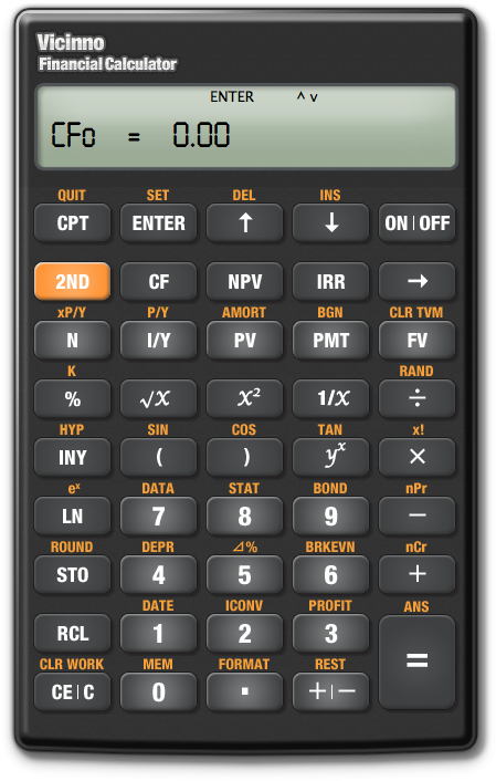 Ba Ii Financial Calculator For Mac - Texas Instruments Ba Ii Plus Professional Financial (465x723), Png Download