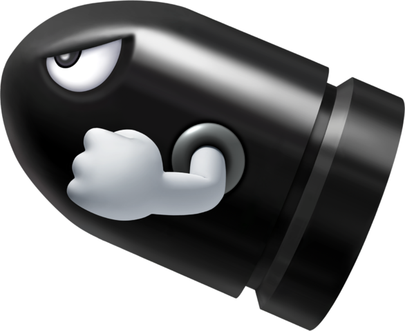 Mario Kart Double Dash - Bioworld Bullet From Mario Bros Belt And Buckle (586x480), Png Download