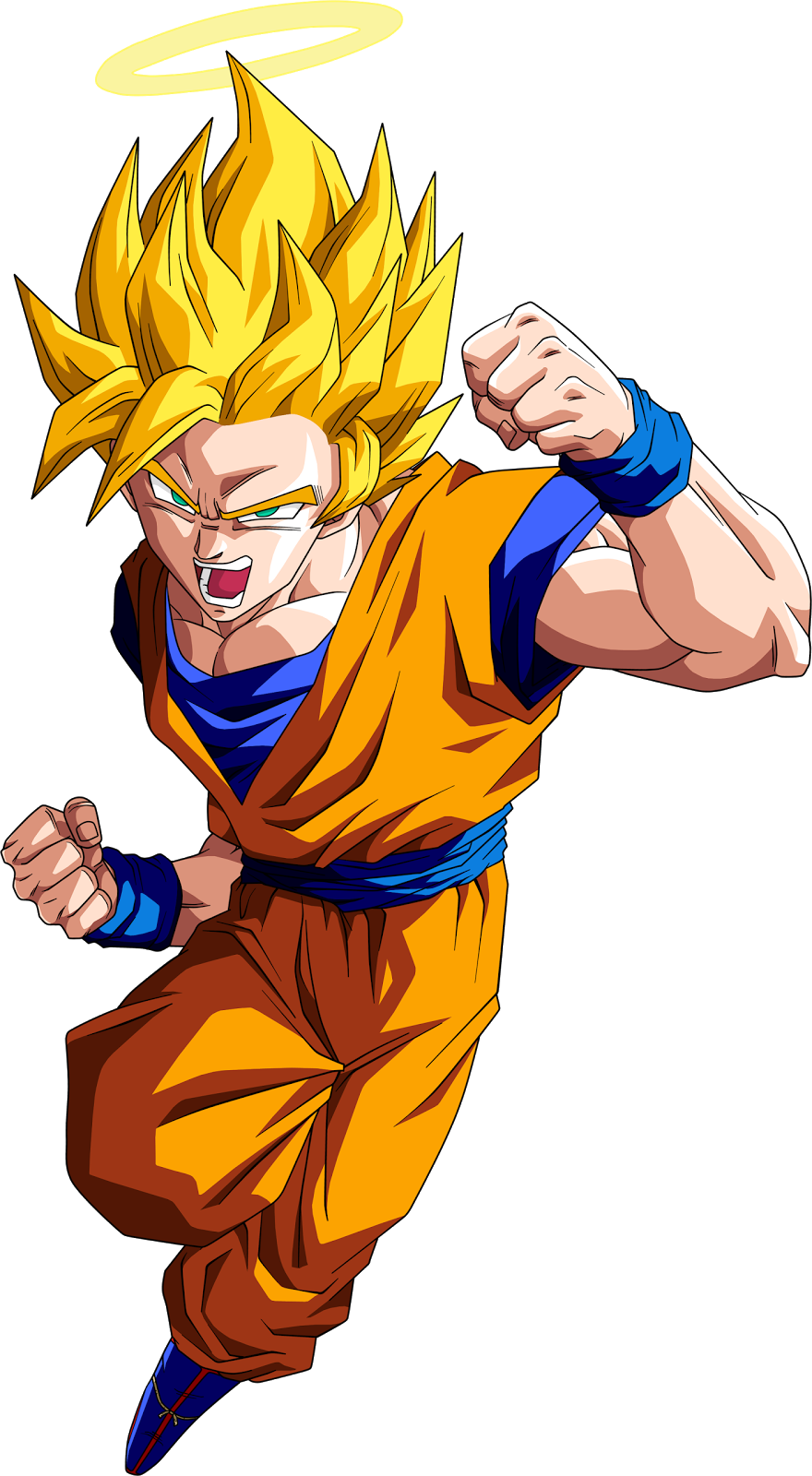 Goku Png Hd Clipart Black And White Library - Transparent Background Goku Png (880x1600), Png Download
