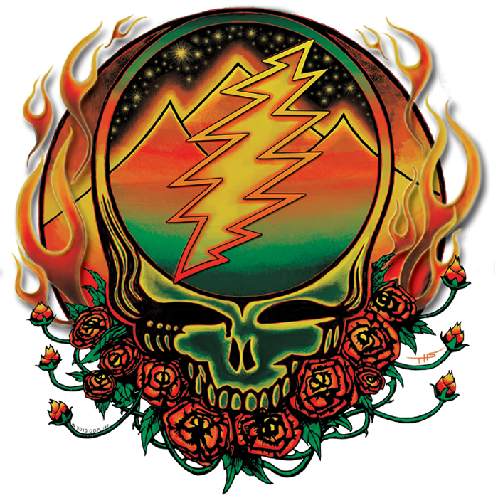 Transparent Grateful Dead Skull (700x700), Png Download