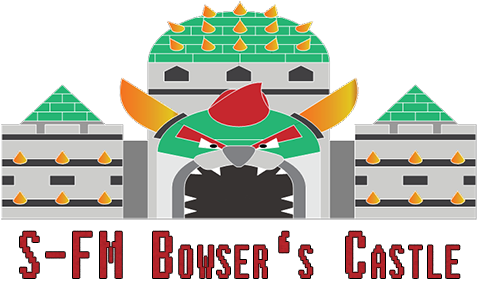 A Group Of Toads Invaded Bowser's Castle And Scared - Illustration (588x298), Png Download