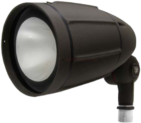 Larger Photo - Maxlite 30w Led Bullet Flood, 120-277v, Bronze Bf30aud (600x440), Png Download
