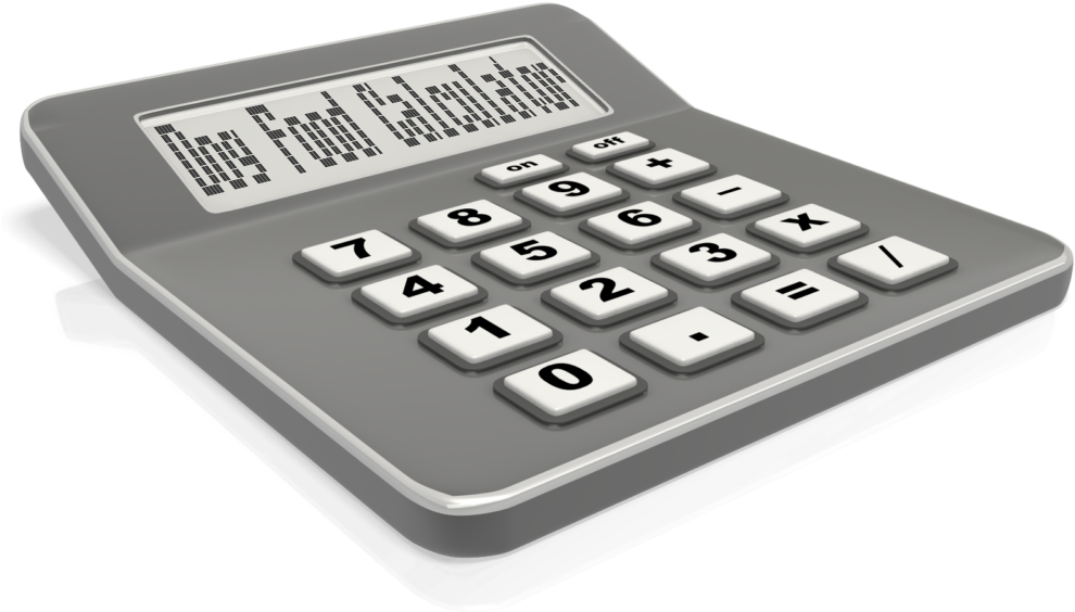 Dog Food Calculator - Calculator (1000x610), Png Download