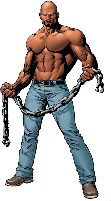 Luke Cage Disambiguation - Luke Cage (408x687), Png Download