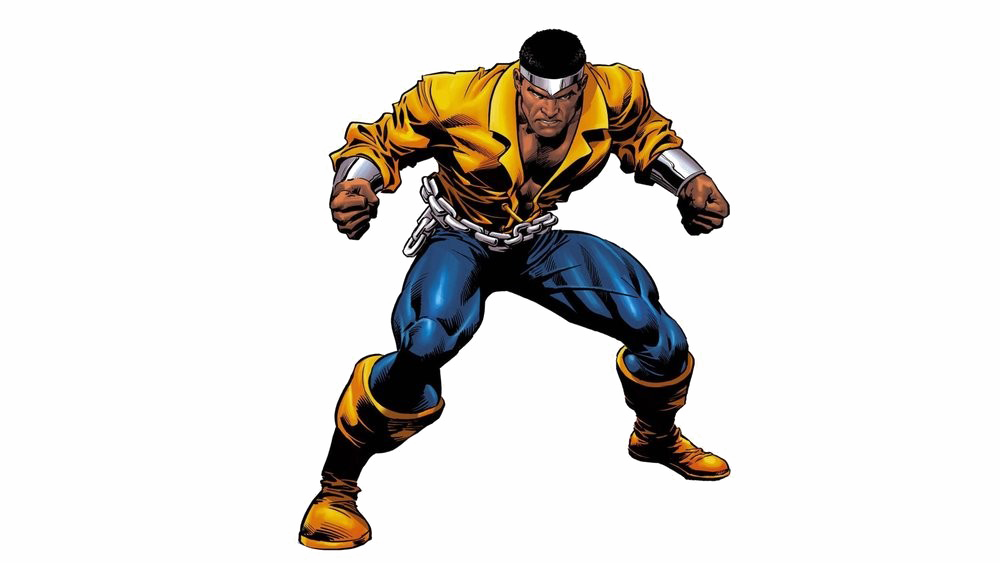 Luke Cage Png Image Background - Old Luke Cage Costume (1000x563), Png Download