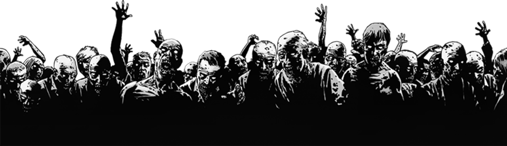 Walking Dead 100 Project [book] (1000x288), Png Download