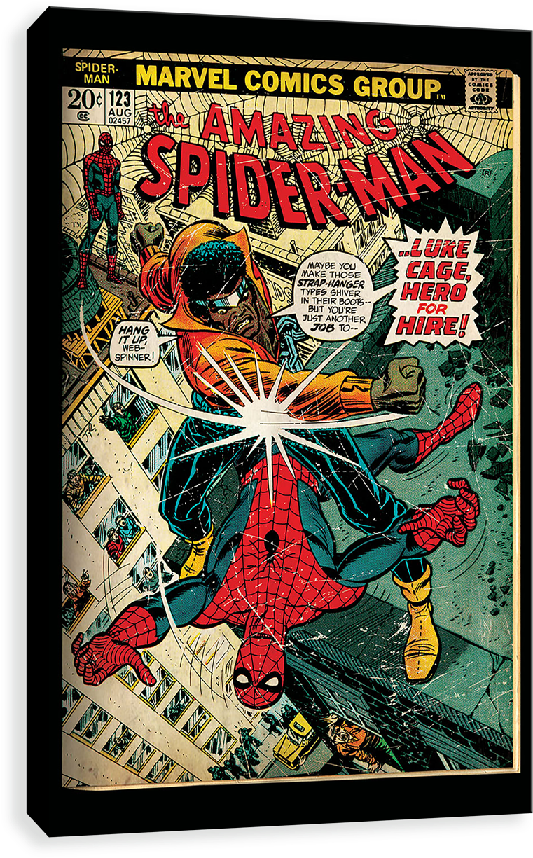 Luke Cage - Comics Spiderman Luke Cage (1280x1280), Png Download