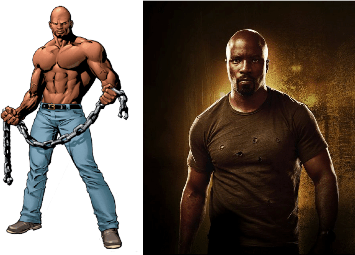 Imagem Da De Capa Do Luke Cage New Avengers Vol - Luke Cage Marvel Vs Capcom (1220x853), Png Download