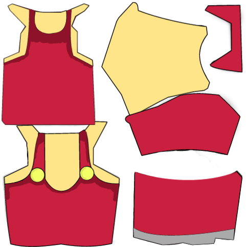Costume - Http - //i - Imgur - Com/uva8u5l (481x483), Png Download