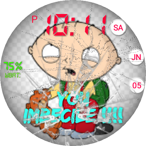 Stewie Griffin - Dwarf Star (480x480), Png Download
