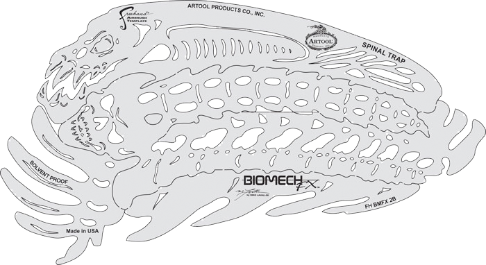 Artool Biomech Fx Template (700x382), Png Download