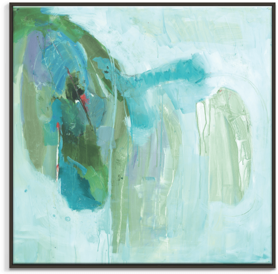 Donna Weathers Under The Sea - Under The Sea Printed Wall Art Frame / Size: Canvas (600x600), Png Download