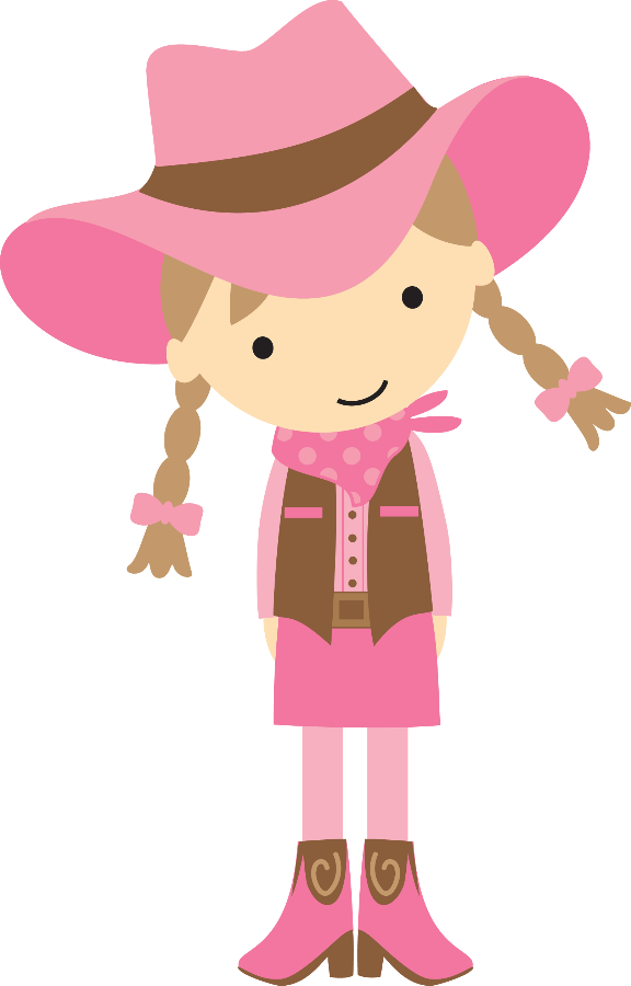 Cowboy E Cowgirl - Cowgirl Clipart (576x900), Png Download