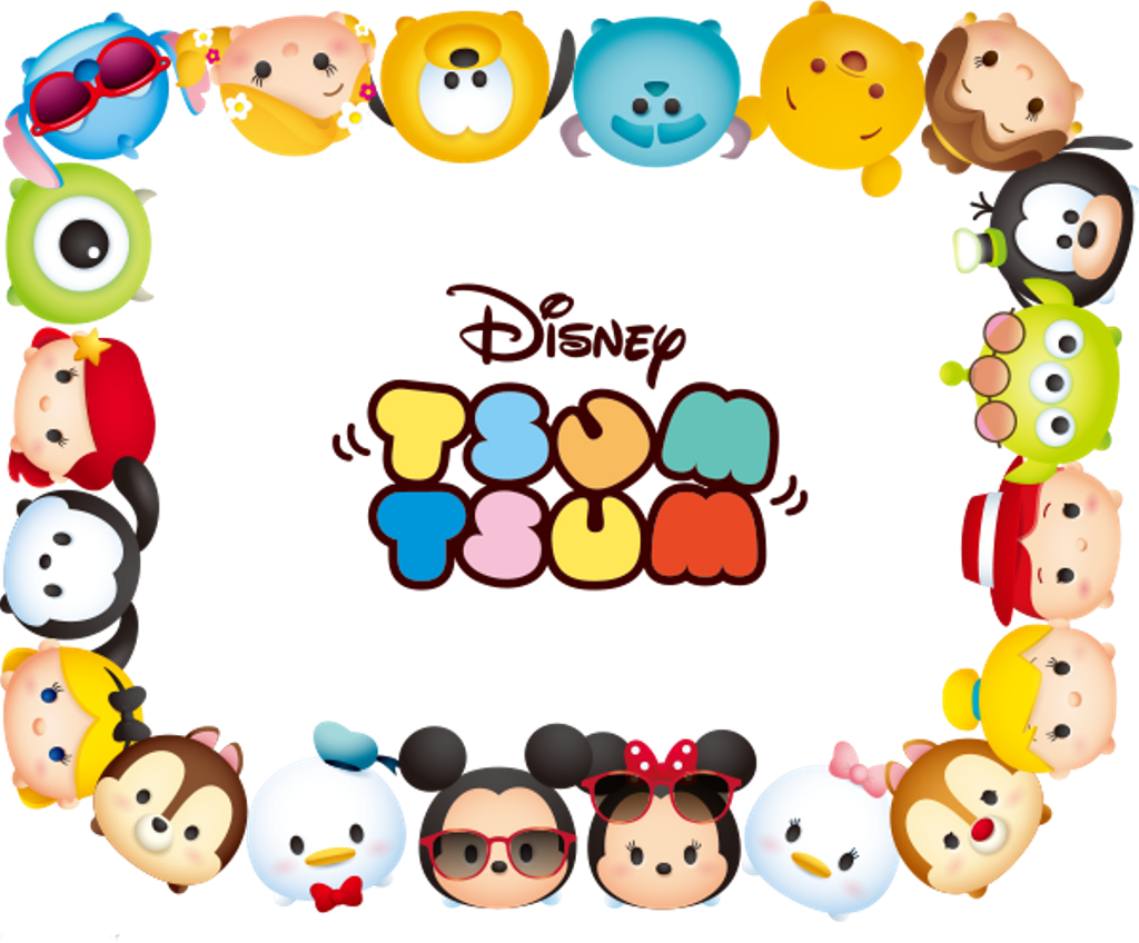 Zoff Pc Clear Pack Disney Tsum Tsum Model Eyeglasses - Invitacion De Los Tsum Tsum (617x514), Png Download