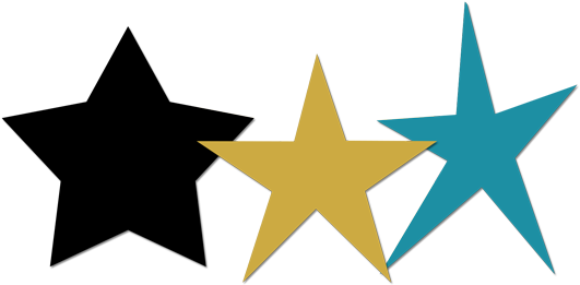 Stars Clipart Whimsical - Whimsical Star (540x273), Png Download