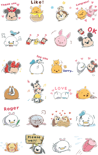 A Pedido Del Público, Regresan Los Súper Famosos Stickers - Line Tsum Tsum Sticker (420x673), Png Download