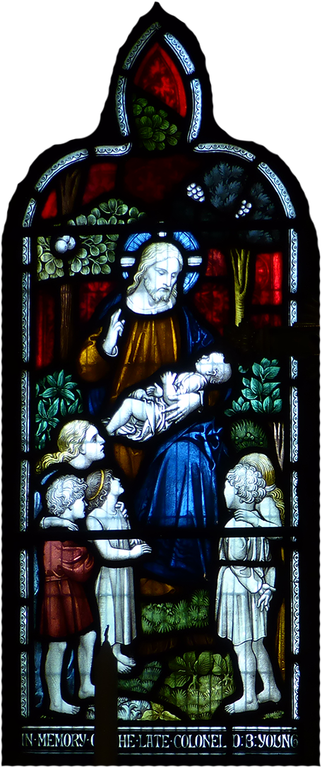 That The Windows Were Planned As A Series, Perhaps - Stained Glass (1142x1142), Png Download