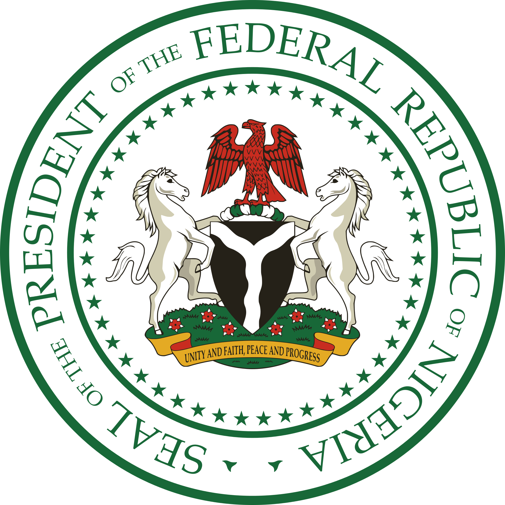 Seal Of The President Of Nigeria (2000x2000), Png Download