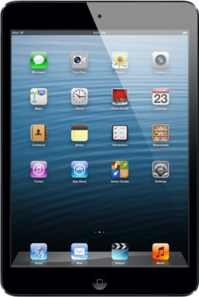 Apple Mini Tempered Glass - Amzer Shatterproof Screen Guard Protector Front Coverage (600x600), Png Download