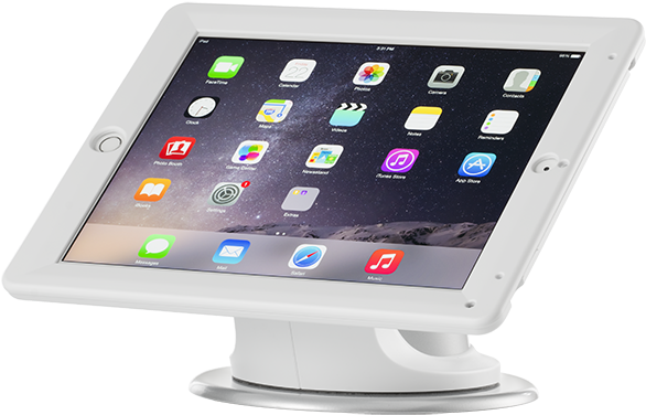 Swivel Kiosk For Ipad Air, Air 2 Ccm08730 - Stm Atlas Flip Cover For Ipad Mini 4 - Charcoal (585x585), Png Download