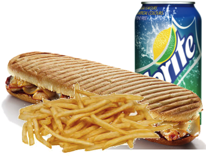 Lemonade Sprite (412x319), Png Download