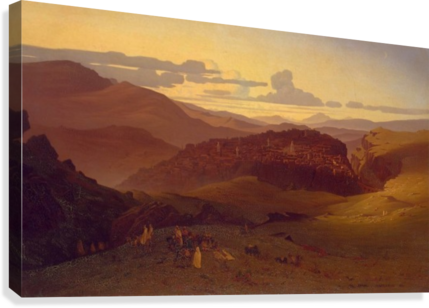 View Of The City Of Constantine Canvas Print - View Of The City Of Constantine (algeria) (429x308), Png Download