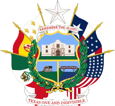 Private Use Of The State Seal, Including The State - Reverse Side Of The Texas State Seal (400x371), Png Download