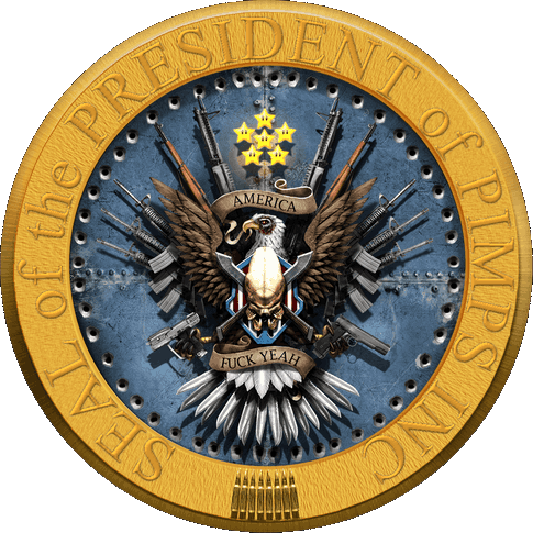 The Imperial President's Toolbox Of Terror - Usa Presidential Seal Eagle (485x485), Png Download
