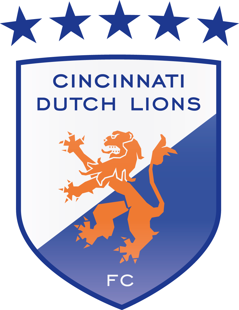 Cincinnati Dutch Lions Fc Logo - Cincinnati Dutch Lions Logo (1000x1297), Png Download