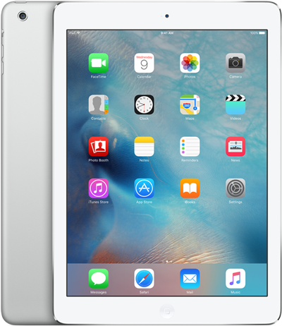 Ipad Air - Apple Ipad Air - Wi-fi - 128 Gb - Space Gray - 9.7" (494x629), Png Download