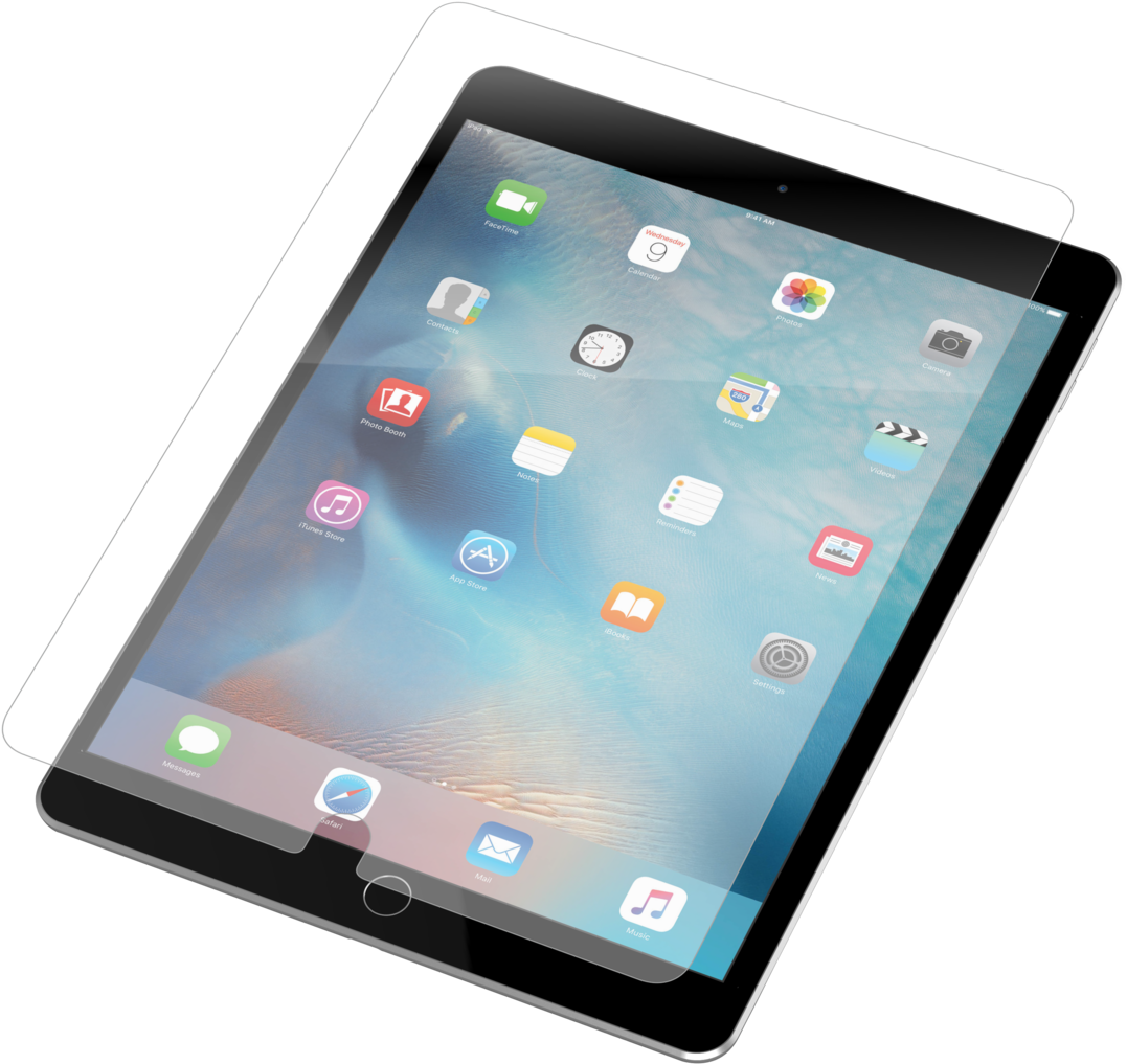Zagg Invisibleshield Glass Ipad Air Air2 - Invisibleshield Glass Ipad Air/2 Screen (1147x1080), Png Download