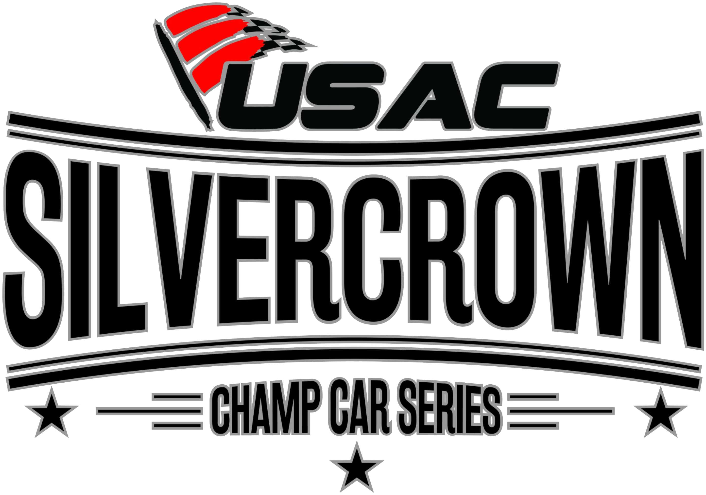 View Larger Image - Usac Silver Crown Logo (3000x2073), Png Download