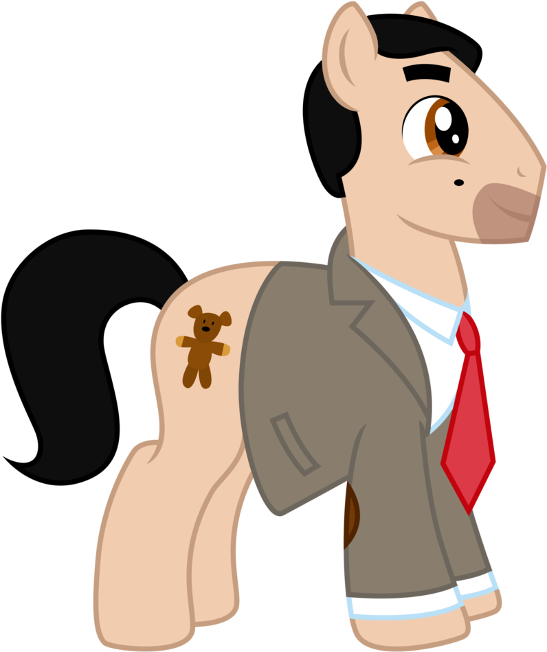 Uploaded - My Little Pony Mr Bean (828x964), Png Download